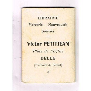 CALENDRIER PETIT ALMANACH POUR 1922