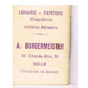 CALENDRIER PETIT CALENDRIER POUR 1924