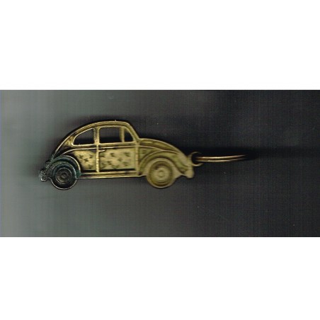 PORTE CLES METAL VOLKSWAGEN COCCINELLE BRONZE