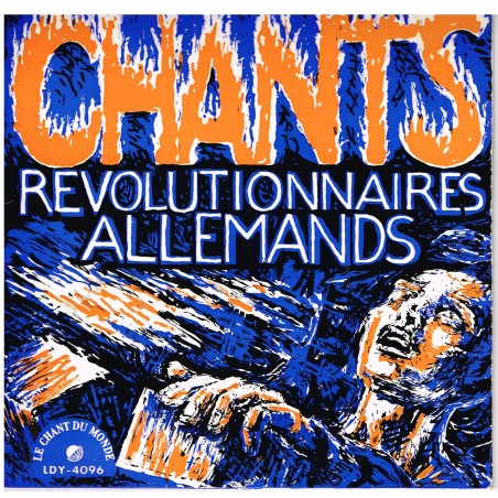 DISQUE 33 TOURS 17 cm BIEM - CHANTS REVOLUTIONNAIRES ALLEMANDS