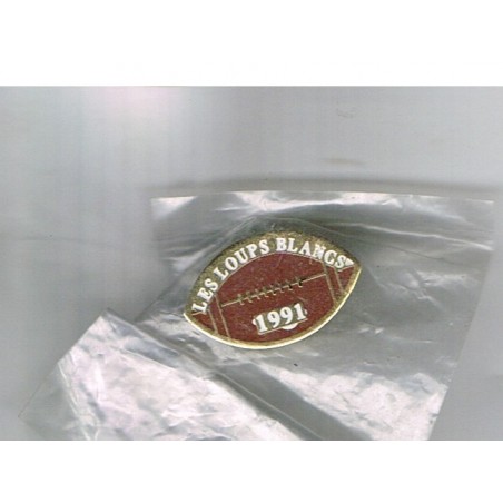 PIN'S DE RUGBY  - LES LOUPS BLANCS 1991