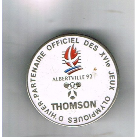 PIN'S JEUX OLYMPIQUES ALBERTVILLE 92 - THOMSON