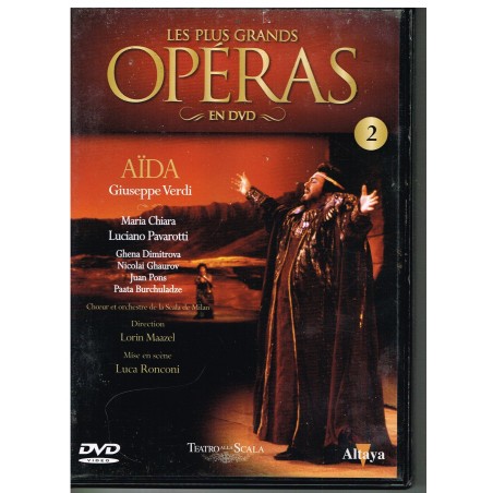 DVD  AÏDA - LES PLUS GRANDS OPERAS EN DVD - N° 2