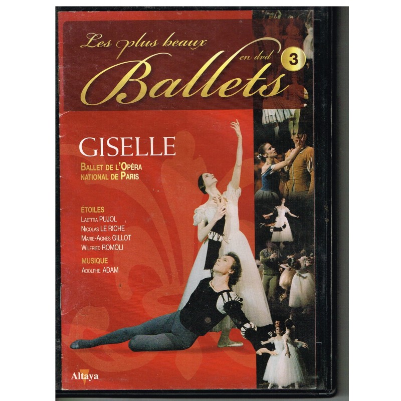 DVD GISELLE - LES PLUS BEAUX BALLETS EN DVD - N° 3