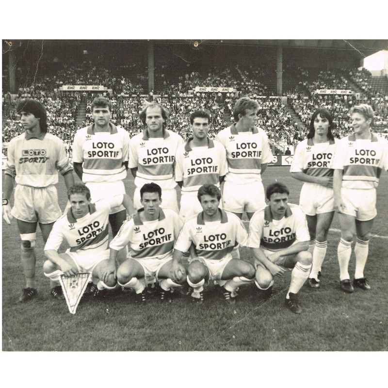 PHOTO DE L'OLYMPIQUE DE MARSEILLE 1988-89