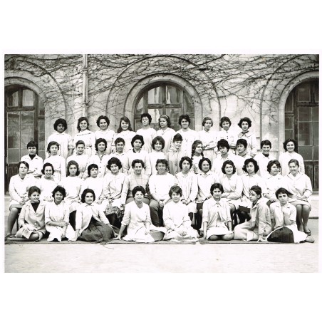 PHOTO DE CLASSE DE 1959-1960 - CLASSE DE JEUNES FILLES : 2de