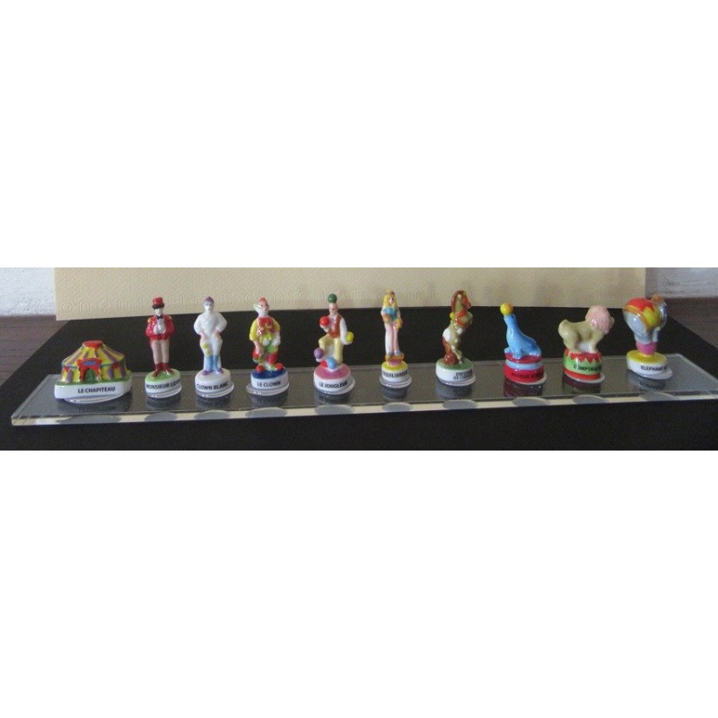 FEVES - SERIE DE 10 FEVES LE CIRQUE 