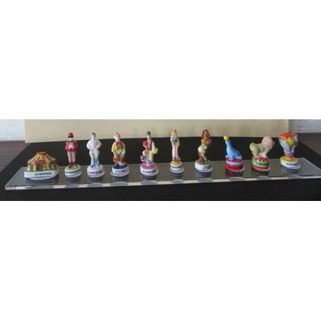 FEVES - SERIE DE 10 FEVES LE CIRQUE 