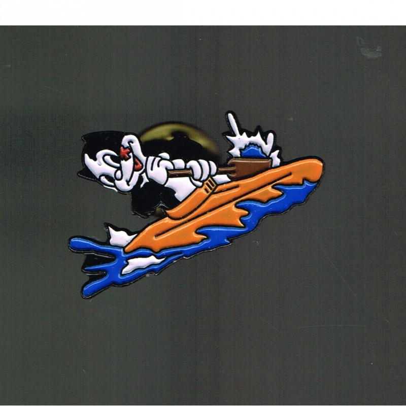 PIN'S  HERCULE RAME EN CANOE