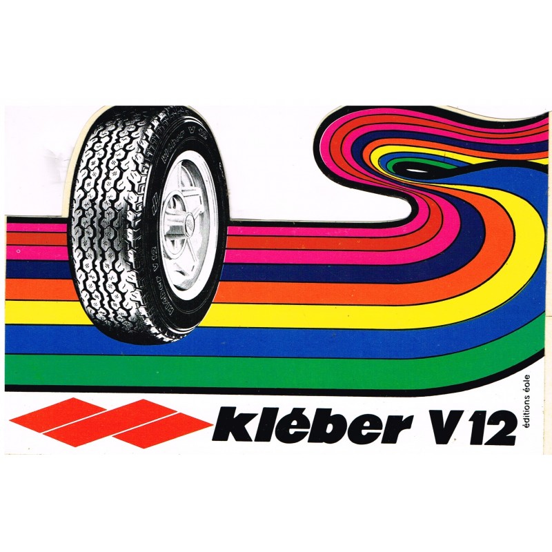 AUTOCOLLANT  KLEBER V12