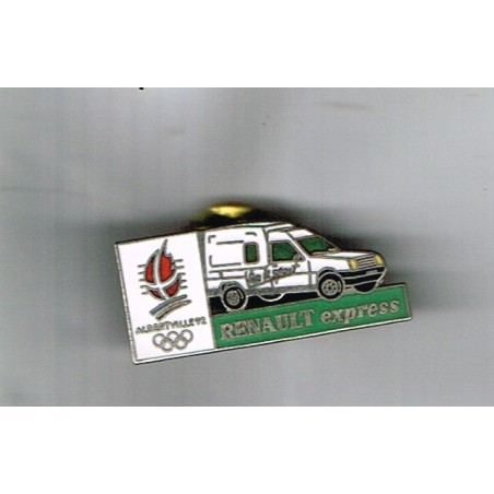 PIN'S JEUX OLYMPIQUES ALBERTVILLE 92 - RENAULT EXPRESS