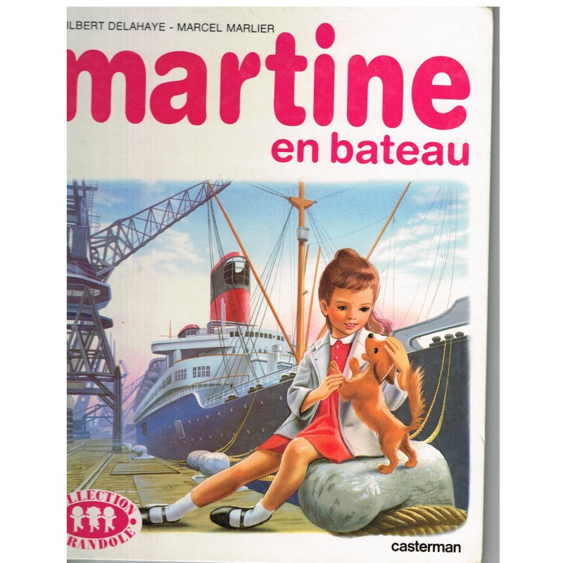 LIVRE : MARTINE EN BATEAU