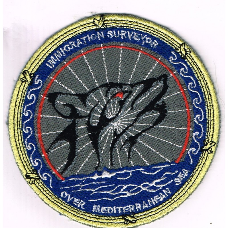 ECUSSON BRODE SURVIVANTS DE L'IMMIGRATION SUR LA MER MEDITERRANEE