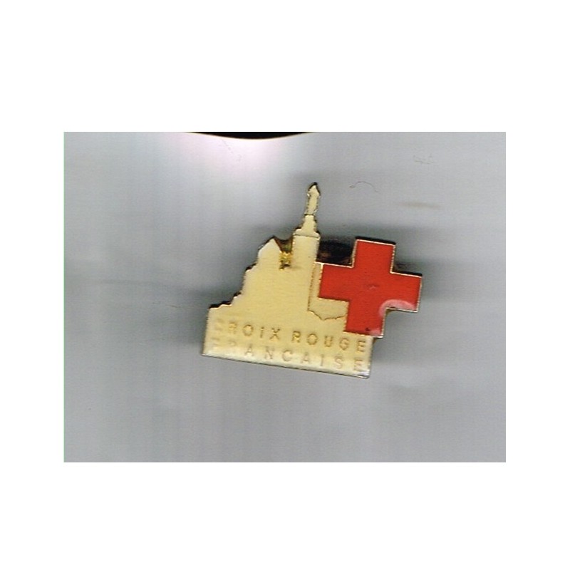 PIN'S CROIX ROUGE FRANCAISE - MARSEILLE