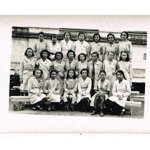 PHOTO DE CLASSE DE 4ème - 1938-39 COLLEGED'ANTIBES