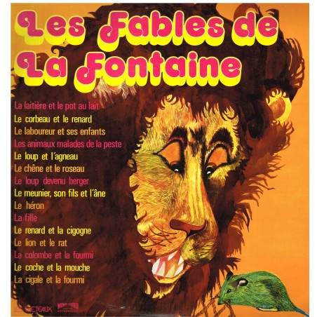 DISQUE 33 TOURS - LES FABLES DE LA FONTAINE