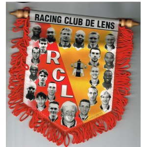 FANION GRAND FORMAT  RACING CLUB DE LENS