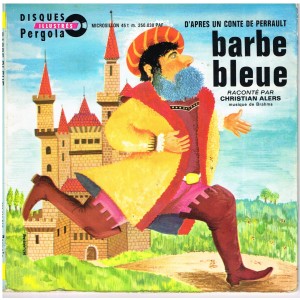 DISQUE 45 TOURS - BARBE BLEUE - CHARLES PERRAULT
