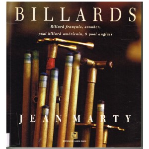 LIVRE : BILLARDS DE JEAN MARTY