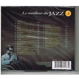CD  LE MEILLEUR DU JAZZ N° 4 - MILES DAVIS - VERSO