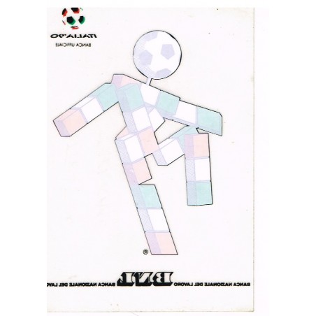 AUTOCOLLANT ITALIE 90 COUPE DU MONDE - MASCOTTE CIAO