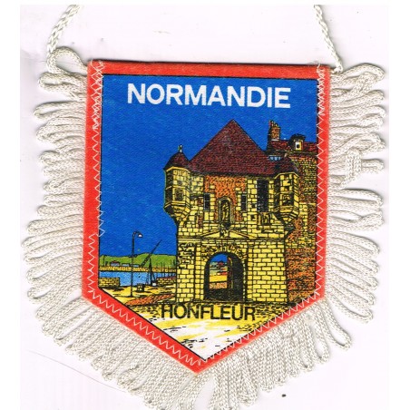 FANION NORMANDIE - HONFLEUR - RECTO
