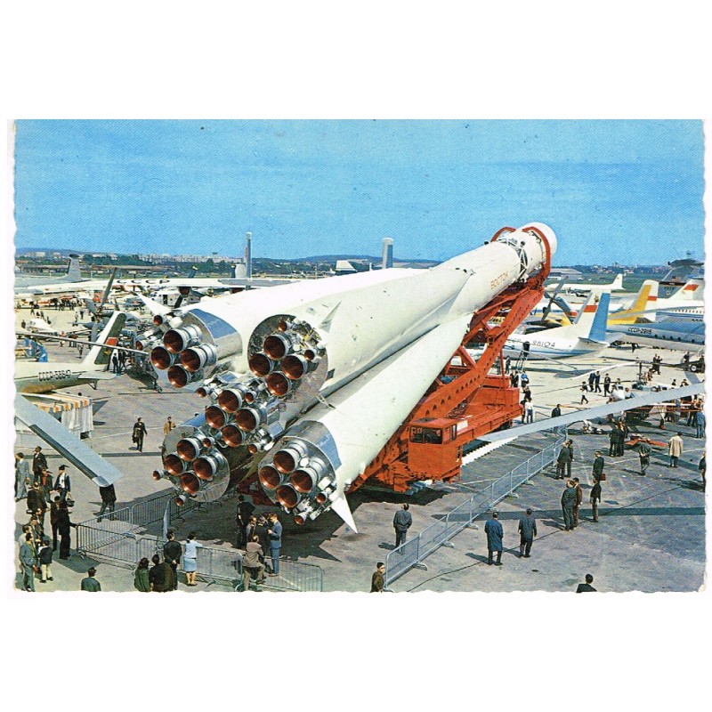 CARTE POSTALE SATELLITE VOSTOK - URSS