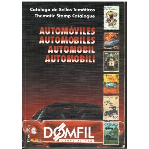 CATALOGUE DOMFIL DES TIMBRES THEMATIQUES "AUTOMOBILES"
