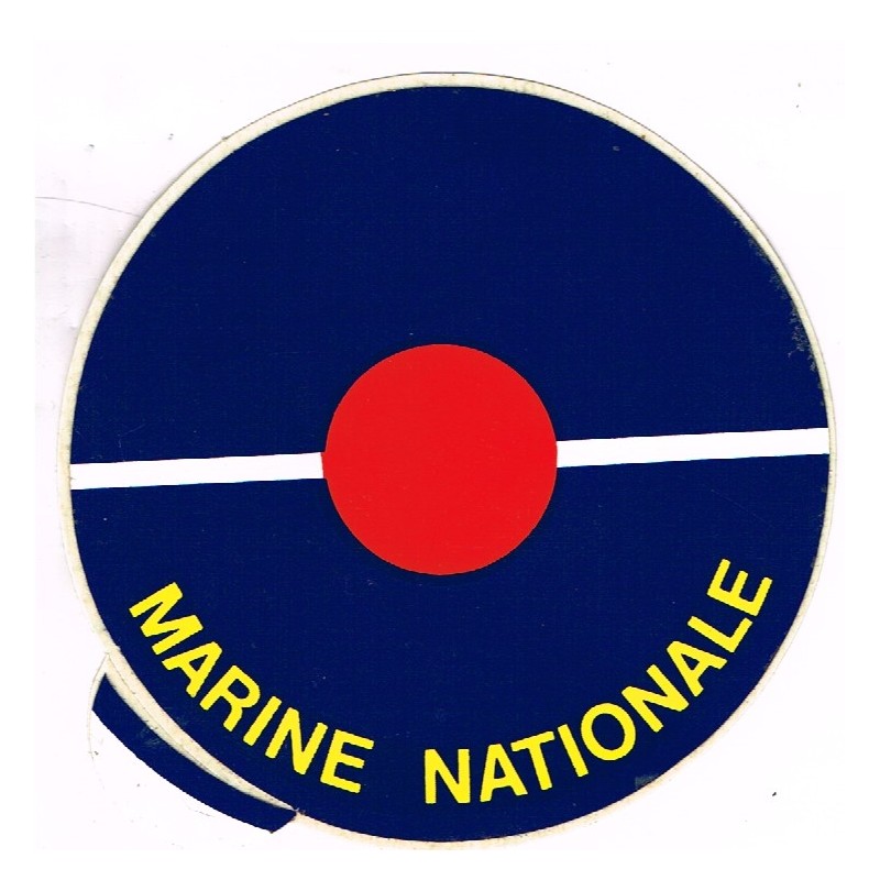 ADHESIF LA MARINE NATIONALE - BACHI