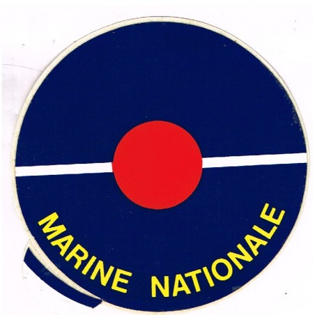 ADHESIF LA MARINE NATIONALE - BACHI