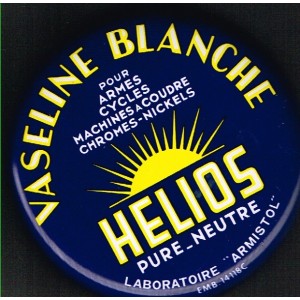 BOITE DE VASELINE BLANCHE HELIOS
