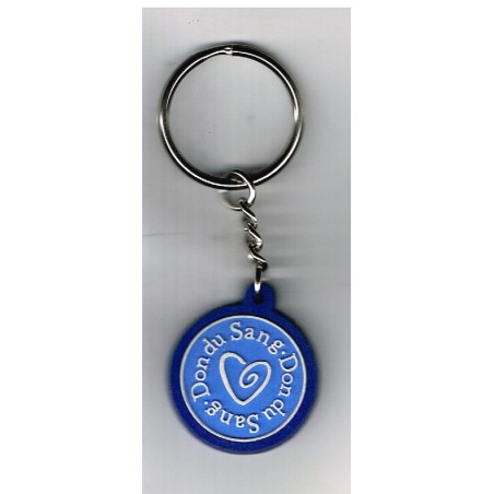 PORTE CLEF LOGO DON DU SANG