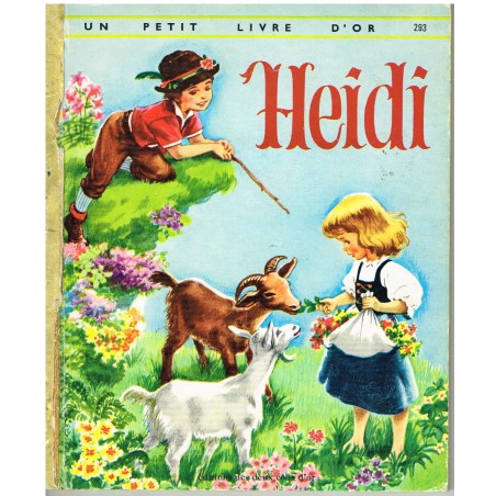 UN PETIT LIVRE D'OR - HEIDI