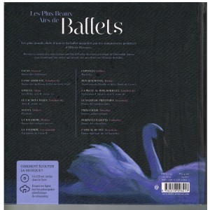 LIVRE DISQUE LES PLUS BEAUX BALLETS AVEC CD - VERSO