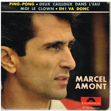 DISQUE 45 TOURS 17 cm EP - BIEM - MARCEL AMONT - PING-PONG