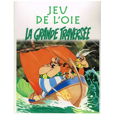 BOÎTE DE JEU DE L'OIE ASTERIX : LA GRANDE TRAVERSEE