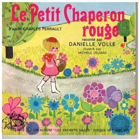 DISQUE 45 TOURS LE PETIT CHAPERON ROUGE