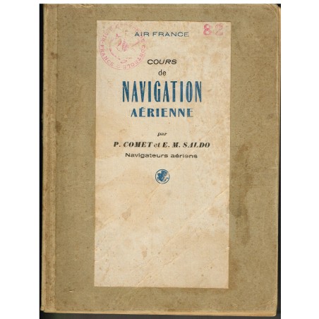 LIVRE COURS DE NAVIGATION AERIENNE AIR FRANCE