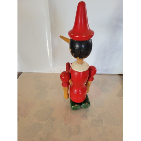 Pinocchio Italie figurine personnage pantin articulé bois