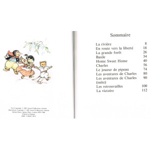 LIVRE LE PETIT MONDE DE LA FORÊT - HEMMA - SOMMAIRE