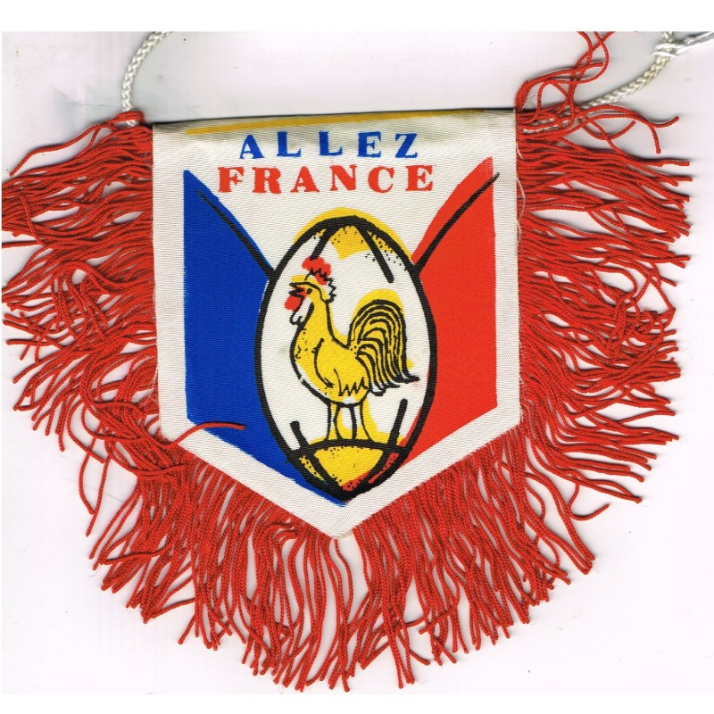 FANION VINTAGE ALLEZ FRANCE