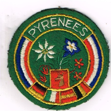 ECUSSON BRODE CIRULAIRE PYRENEES