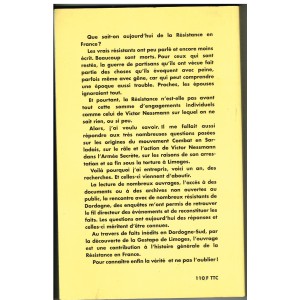 LIVRE DE LA RESISTANCE AU MARTYRE - RESUME