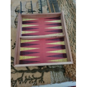 JEU DE JACQUET EN BOIS