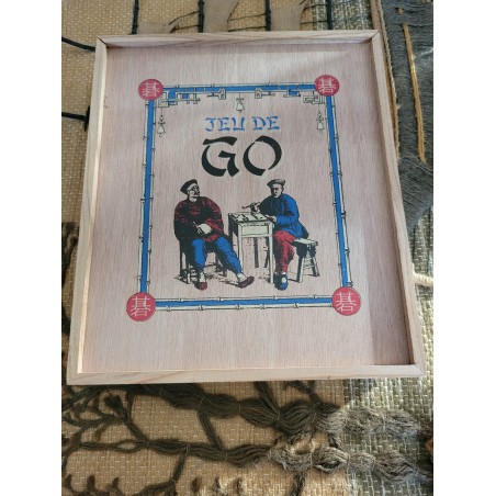 COFFRET EN BOIS JEU DE GO