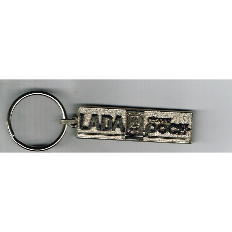 PORTE CLES METAL LADA RESEAU POCH AVEC LE LOGO