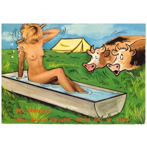 CARTE POSTALE HUMOUR SEXY...