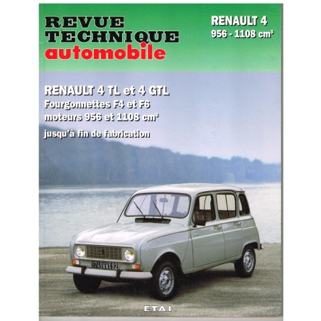 REVUE TECHNIQUE AUTO RENAULT 4
