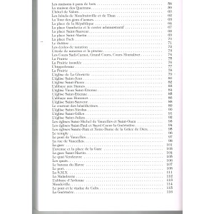 LIVRE - CAEN AU FIL DU SIECLE  -  TABLE DES MATIERES 2