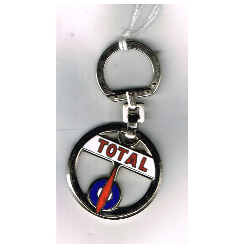 PORTE CLEF AUGIS TOTAL METAL EMAILLE.j